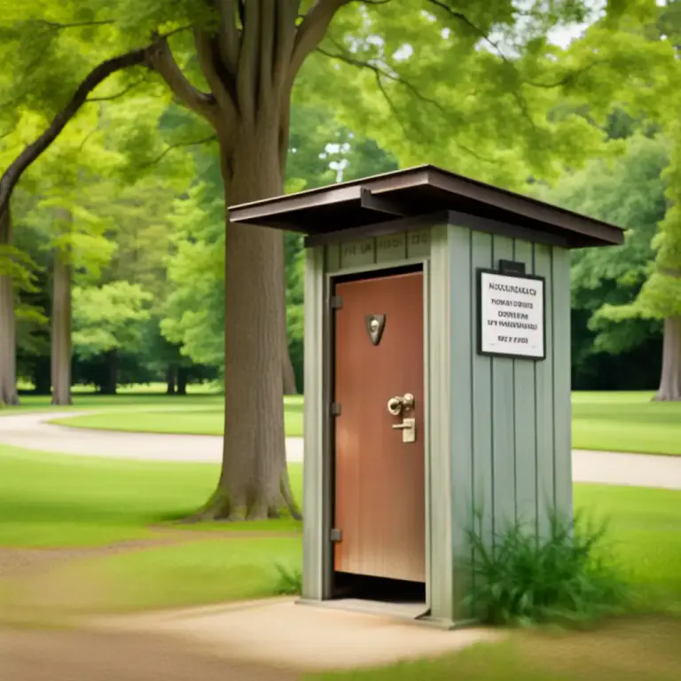 Visual representation of "outhouse" - A small building containing a toilet, separated from the main building.