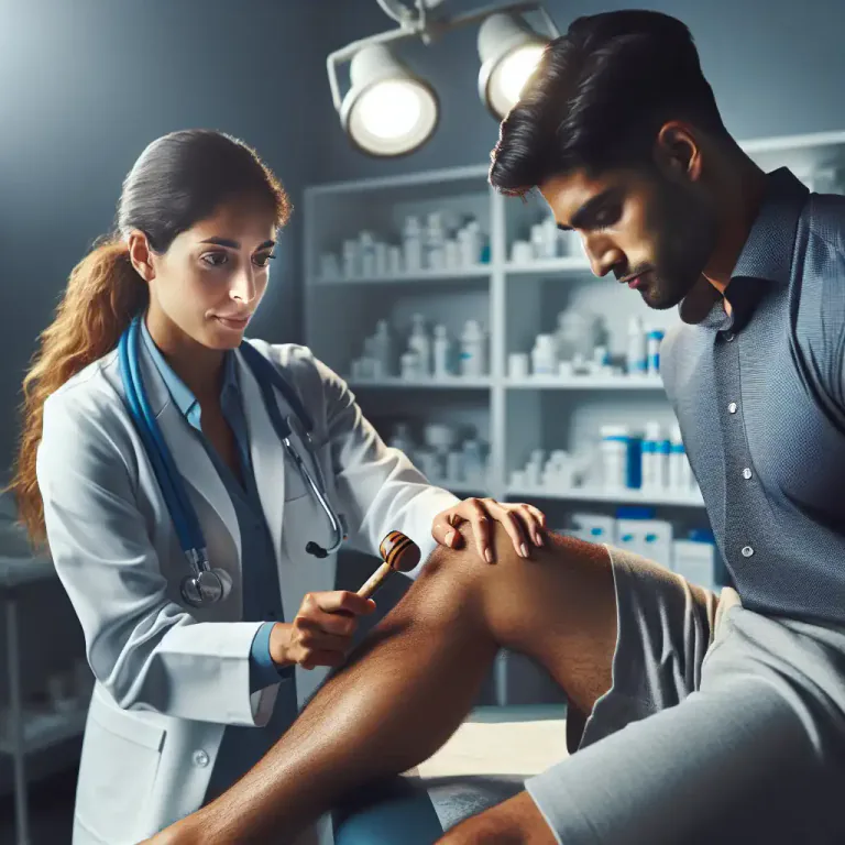 Visual representation of "involuntary" - In medicine, describing a physical reaction that is not controlled by the conscious mind