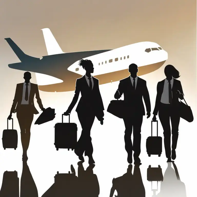 Visual representation of "outflow" - A migration of people from a place.