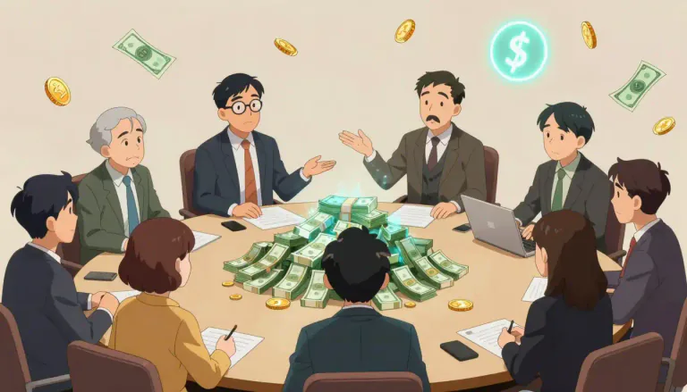 Visual representation of "monetary" - relates to or involves money