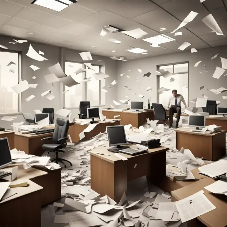 Visual representation of "doomsday" - a critical or calamitous situation