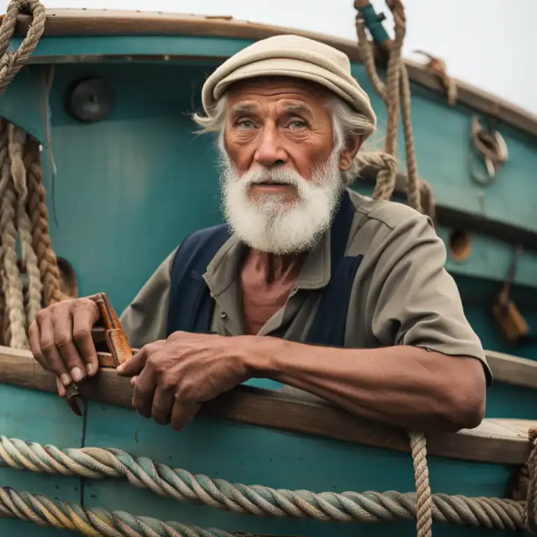 Visual representation of "witch" - A certain type of fishing boat