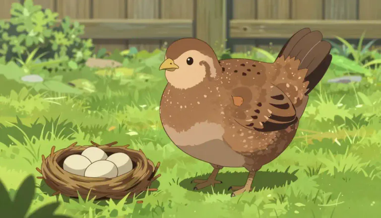 Visual representation of "quail" - A small, round bird often hunted or kept for its eggs