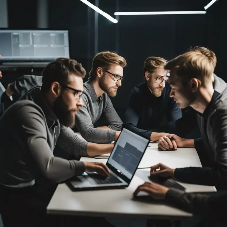 Visual representation of "outfit" - A group of people undertaking a specific task together, often refers to a business or organization.