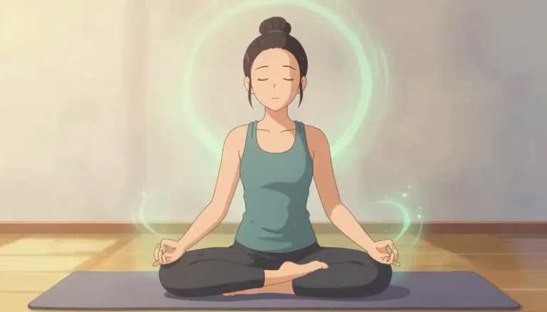 Visual representation of "yogi" - A person who practices yoga and lives according to its philosophies.