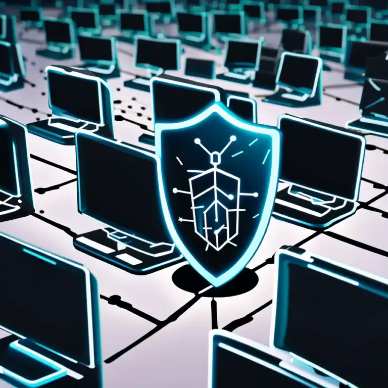 Visual representation of "harden" - A process used in computing to ensure a system is more secure from threats or vulnerabilities.