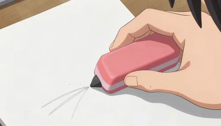 Visual representation of "erase" - To remove information, writing, signs, etc. completely