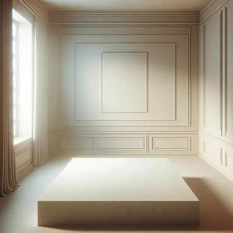 Visual representation of "plane" - A flat or level surface.