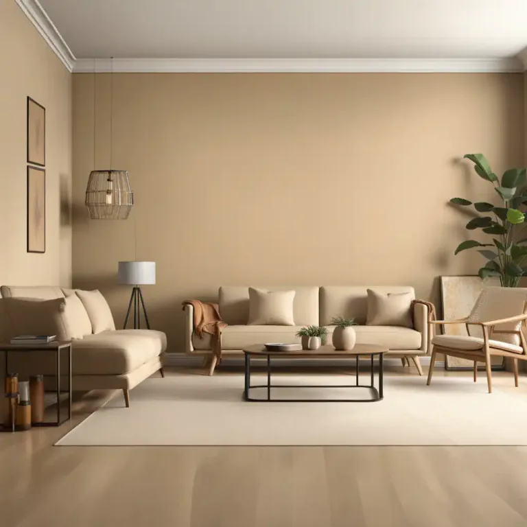 Visual representation of "manila" - A light brown color like that of manila paper