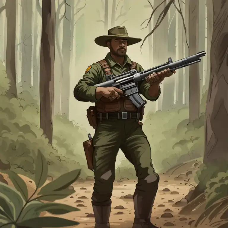 Visual representation of "repeater" - A firearm that can fire several shots by repeatedly operating the same mechanism.