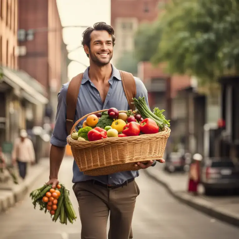 Visual representation of "cadger" - A person who carries or transports goods.