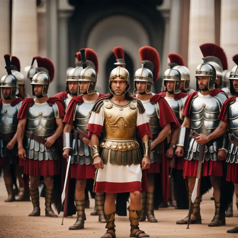 Visual representation of "cohort" - An ancient Roman military unit