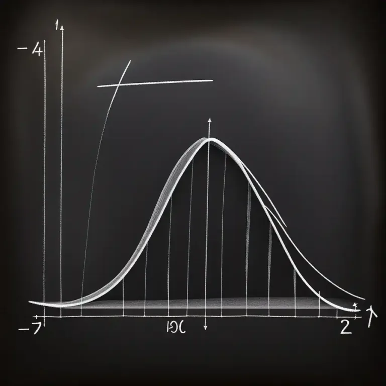 Visual representation of "amplitude" - In mathematics, the width of a curve.