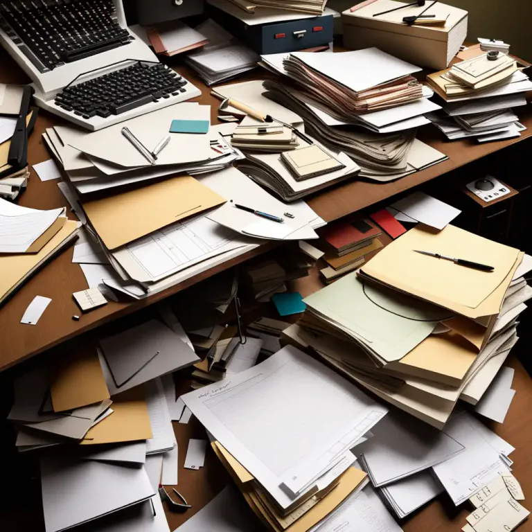 Visual representation of "haphazard" - In a manner lacking any obvious principle of organization