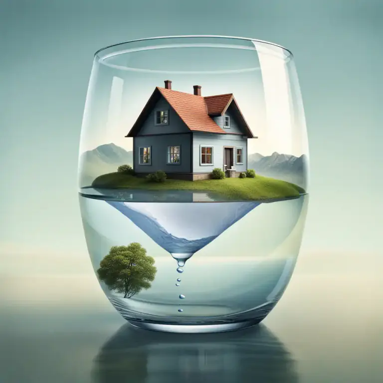 Visual representation of "tremor" - A small earthquake in which the ground shakes slightly