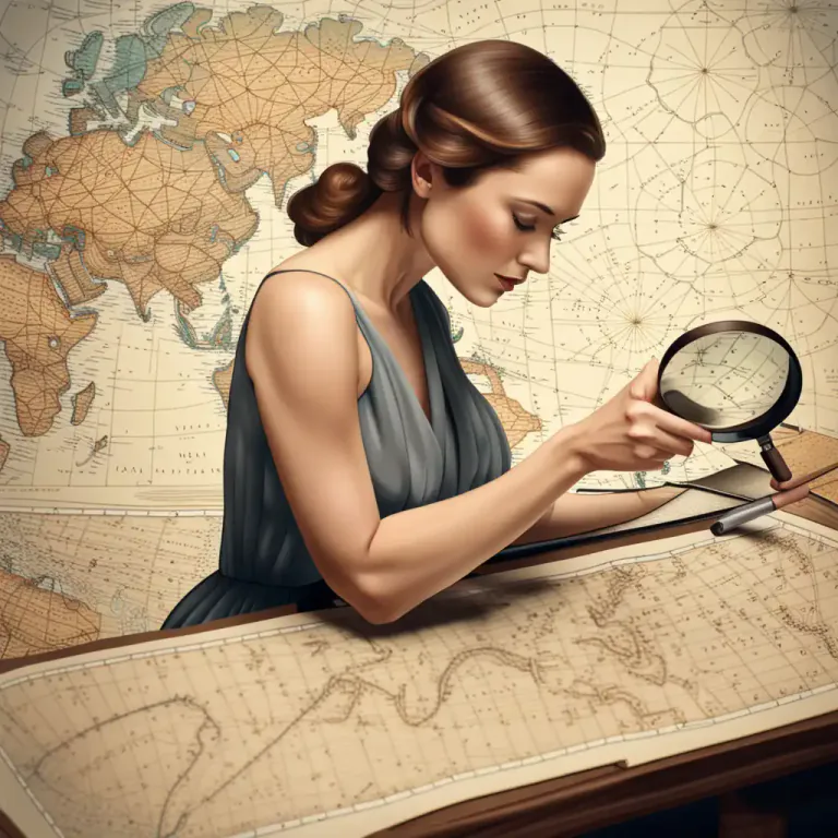 Visual representation of "study" - To look at something carefully