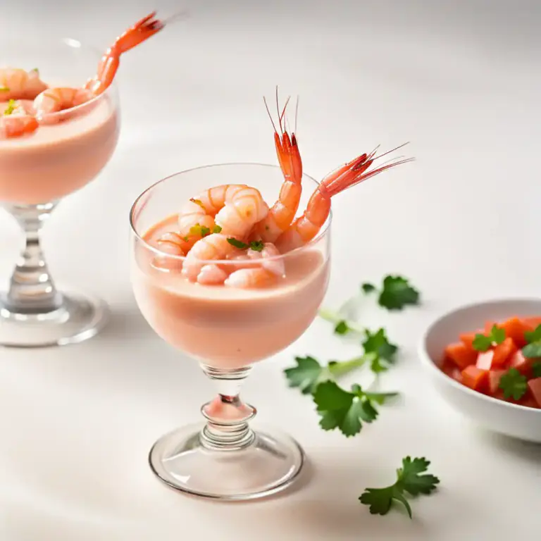 Visual representation of "Marie Rose" - A type of seafood sauce made from mayonnaise, ketchup and other ingredients.