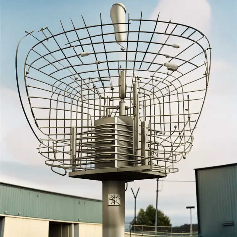 Visual representation of "turnstile" - In electronics, a turnstile is a kind of antenna with a unique shape.