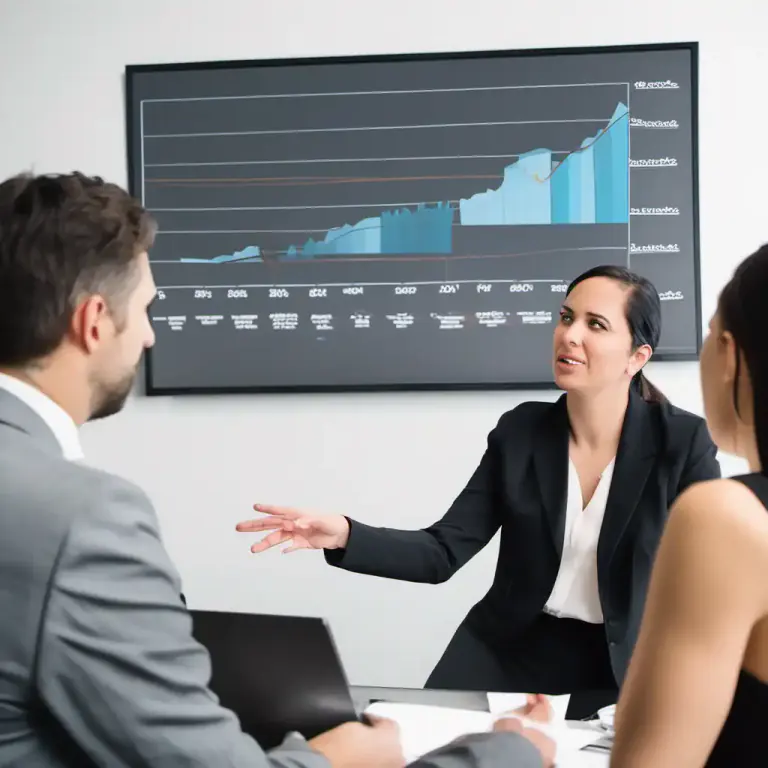 Visual representation of "talk about…" - Used to suggest a new topic for conversation.