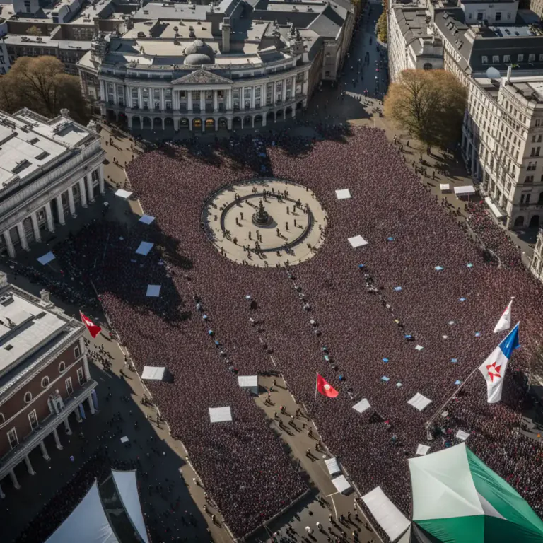 Visual representation of "witness" - To be the place where a significant event occurs.