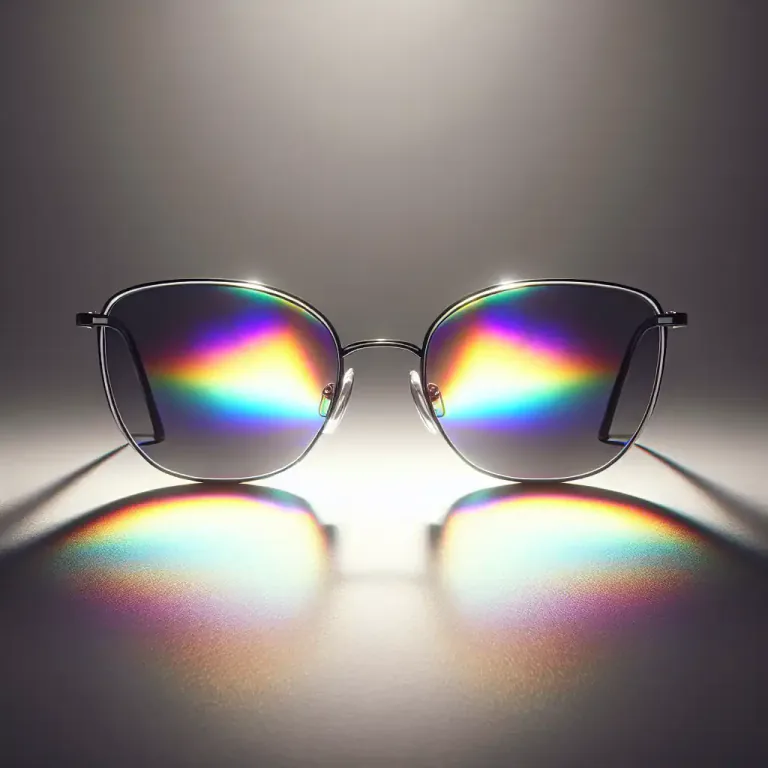 Visual representation of "iridescence" - The quality of changing colors when seen from different angles