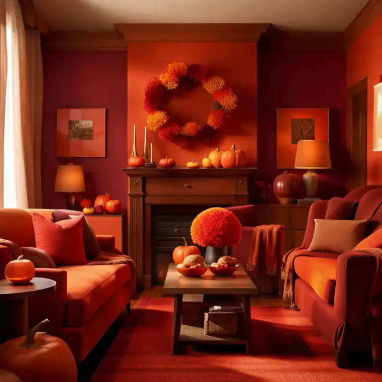 Visual representation of "autumnal" - Having qualities or colors that remind one of fall season