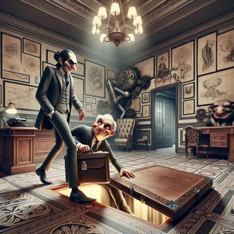 Visual representation of "entrap" - To cause someone to commit a crime by tricking or persuading them.