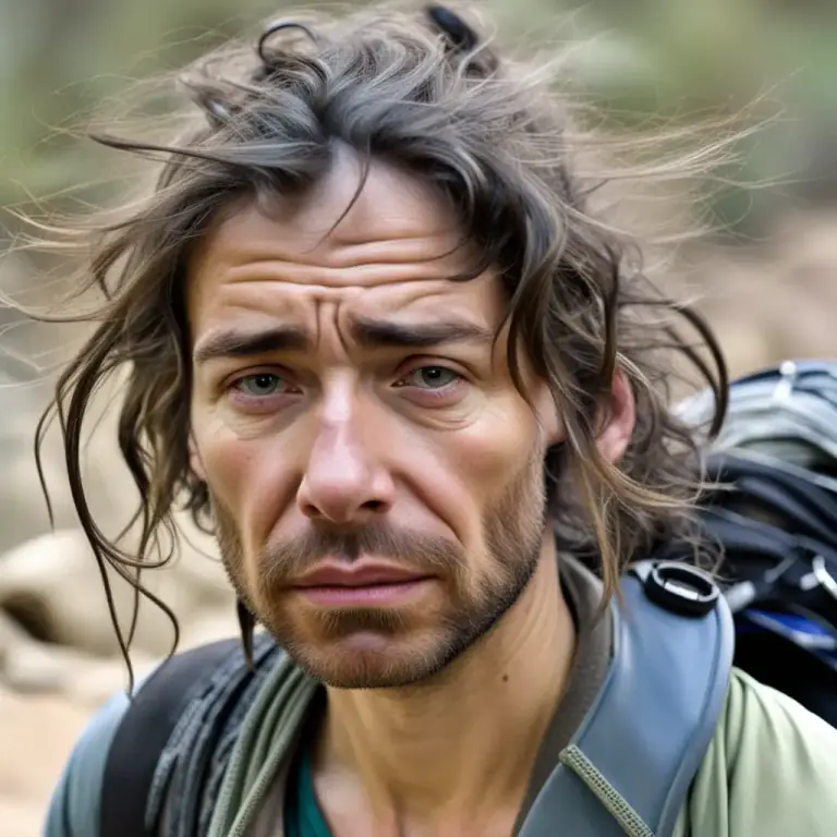 Visual representation of "look like something the cat brought/dragged in" - To appear very tired, disheveled, worn out or unwell.
