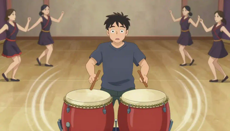 Visual representation of "rhythmic" - Having a strong, regular repeated pattern of movement or sound.