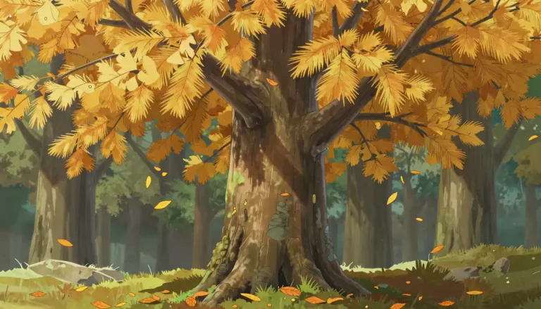 Visual representation of "larch" - A kind of tree with needle-like leaves, known for its tough wood.