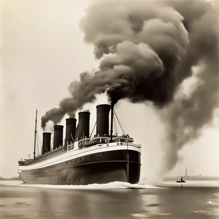 Visual representation of "funnel" - A smokestack, especially of a steamship or steam locomotive.