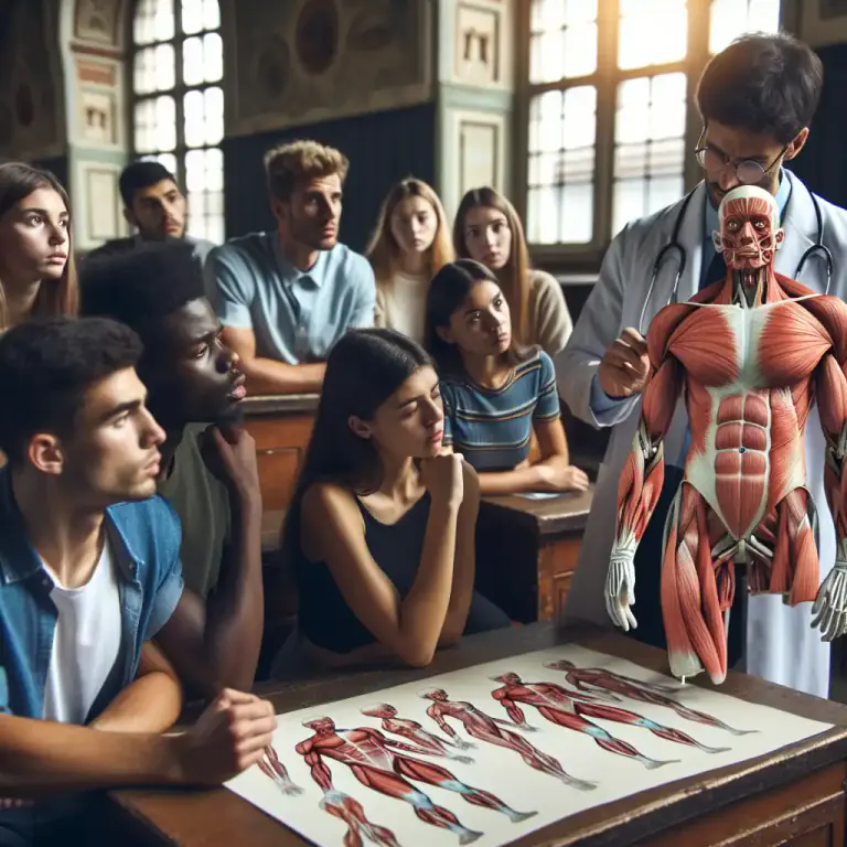 Visual representation of "musculature" - The muscular structure or system in an organism, or any of its parts.