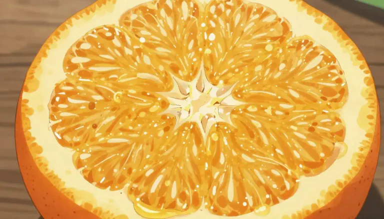Visual representation of "pulpy" - Having texture similar to a soft, moist, often juicy, mass.