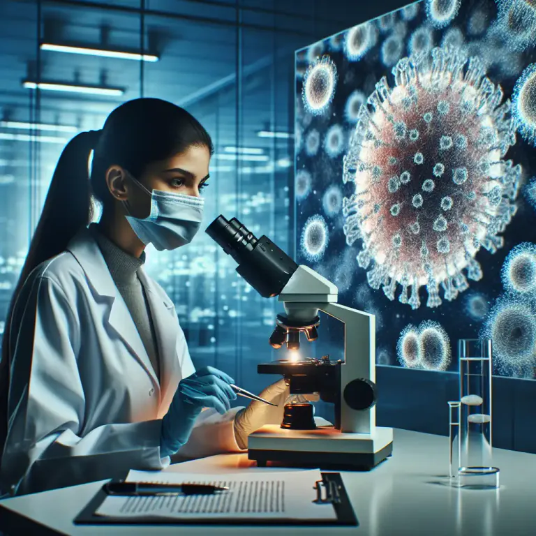 Visual representation of "microscopy" - The study or practice of using and managing microscopes.