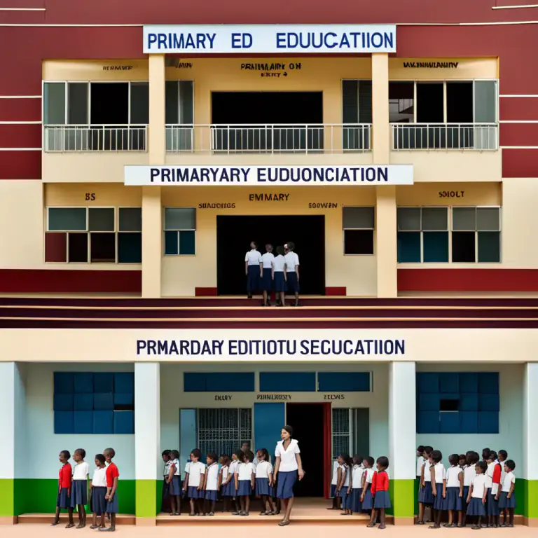 Visual representation of "secondary" - In education, secondary refers to the level after primary education, typically for students of age 11 to 18.