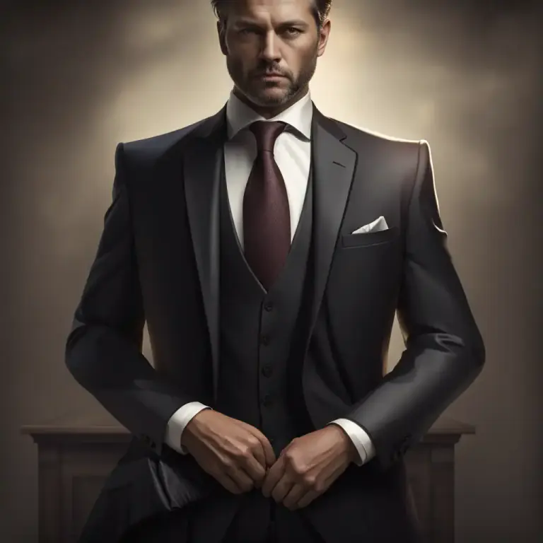 Visual representation of "austere" - Having a serious and respected quality.