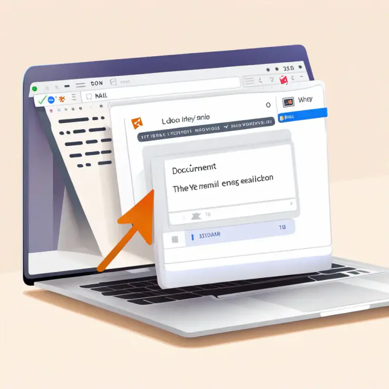 Visual representation of "email" - To send a message to someone using the internet