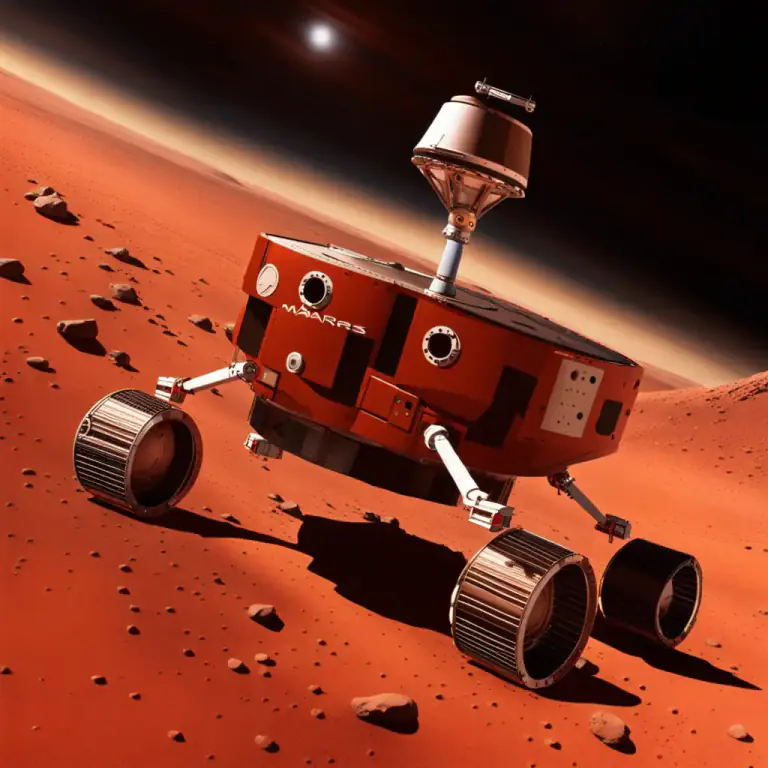 Visual representation of "mission" - A spacecraft sent on a specific task or to gather information.