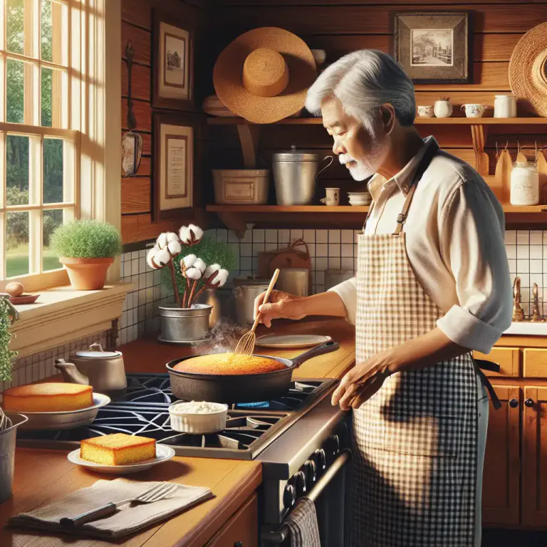 Visual representation of "cornbread" - A specific culture or way of life in some parts of Southern United States.