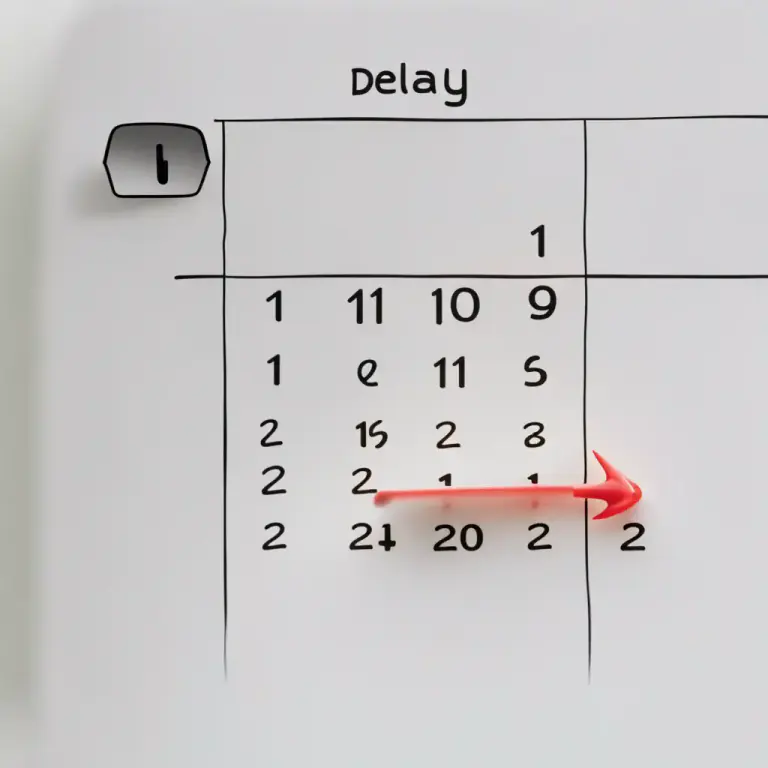 Visual representation of "hold off" - To delay or postpone