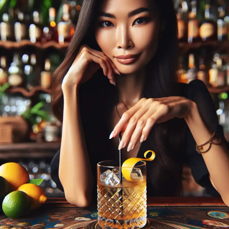 Visual representation of "sling" - A drink made with spirit, sugar, water, and typically flavored with lemon juice.