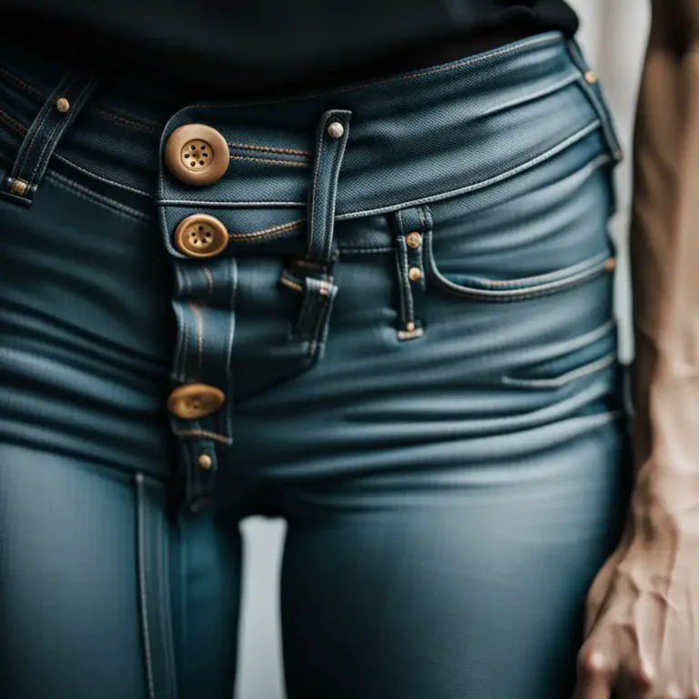 Visual representation of "stretch out" - To wear items of clothing in order to make them looser
