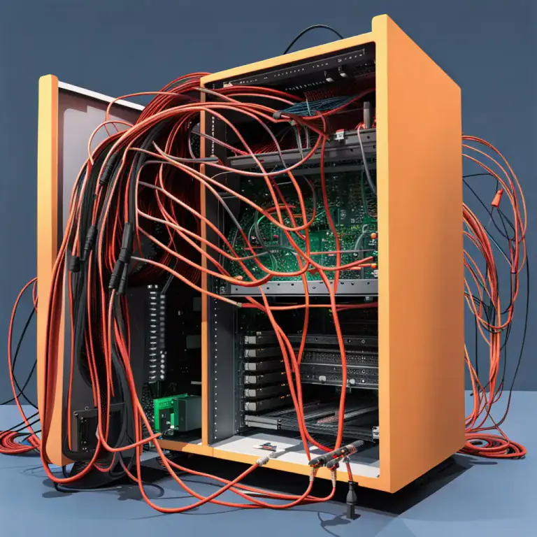Visual representation of "interface" - To connect with a computer or piece of software in a direct and active way.