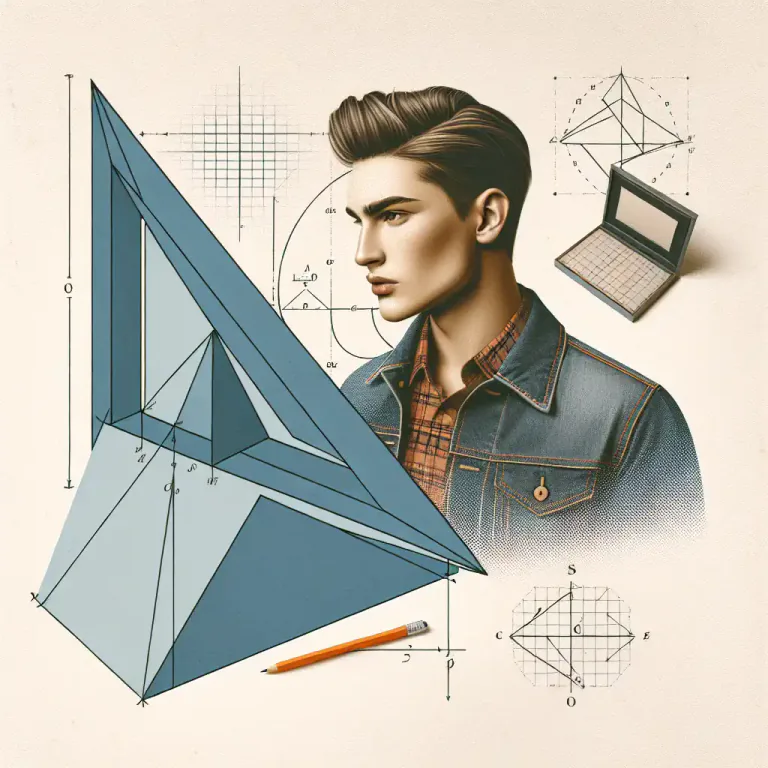 Visual representation of "salient" - In geometry, an angle pointing outwards or something that juts out.