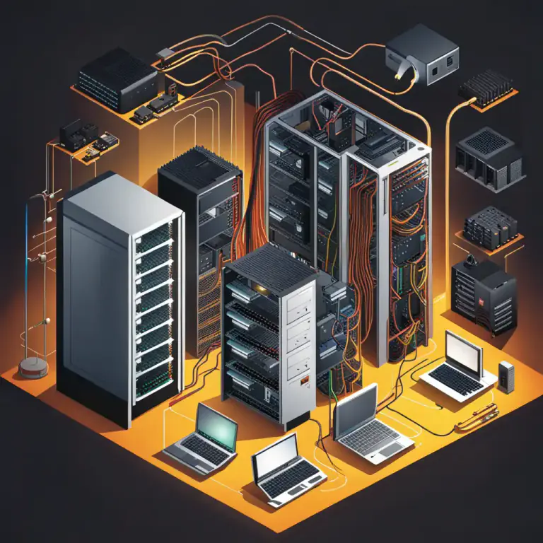 Visual representation of "infrastructure" - The parts of a system that allow it to work