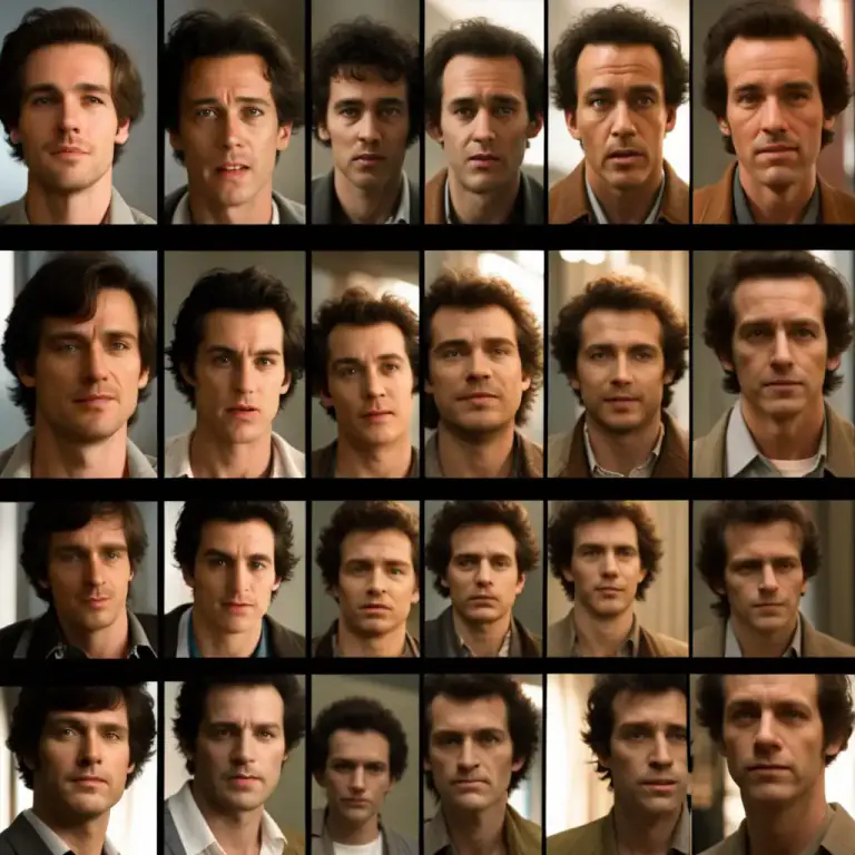 Visual representation of "continuity" - In a movie or TV series, the consistency of characteristics or story line in different scenes