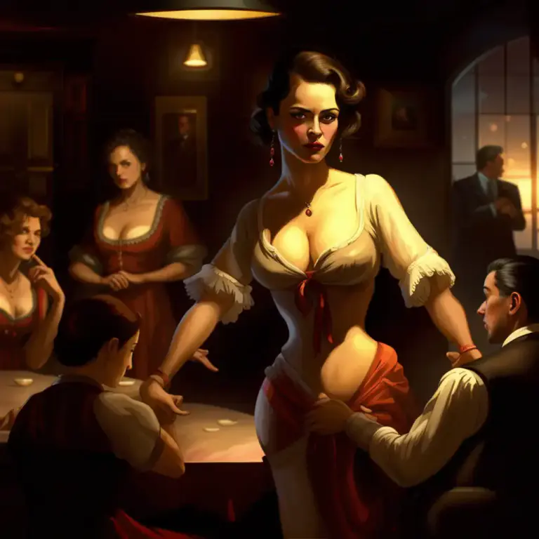 Visual representation of "madam" - A woman who runs a brothel