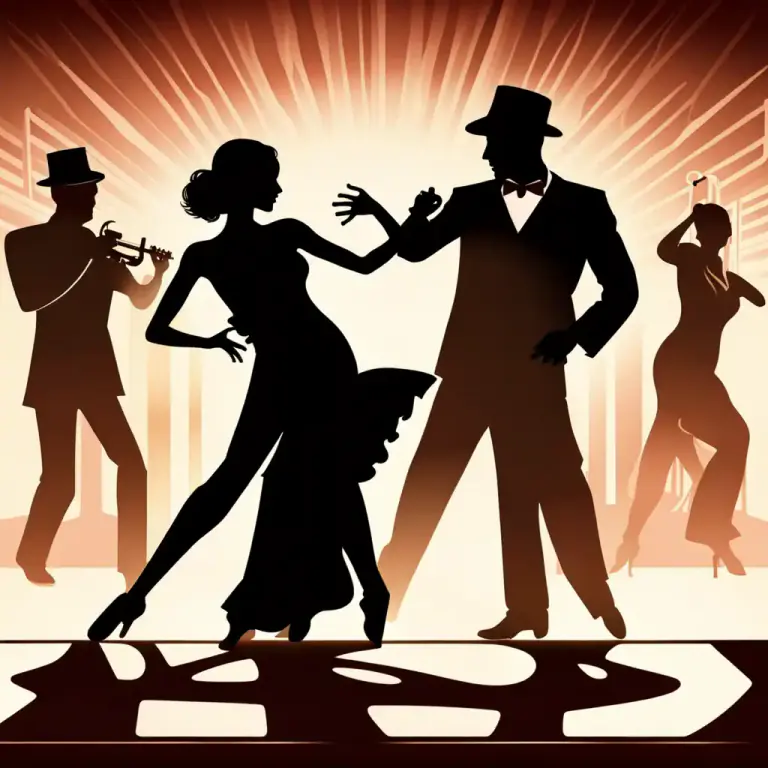Visual representation of "tango" - A song, piece of music, or rhythm of music that is used for dancing the tango.