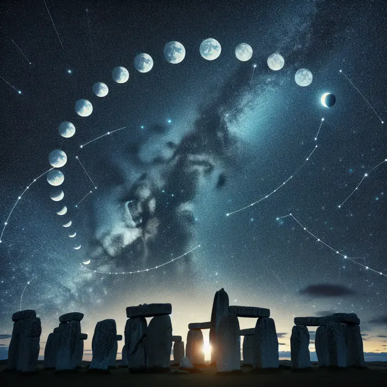 Visual representation of "sidereal" - Measured by the apparent motion of the stars.