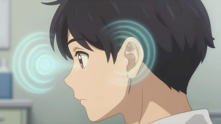 Visual representation of "aural" - related to the ear or the ability to hear